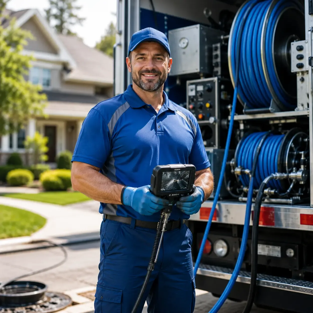 Local outdoor drain cleaning specialists in Tolono, IL